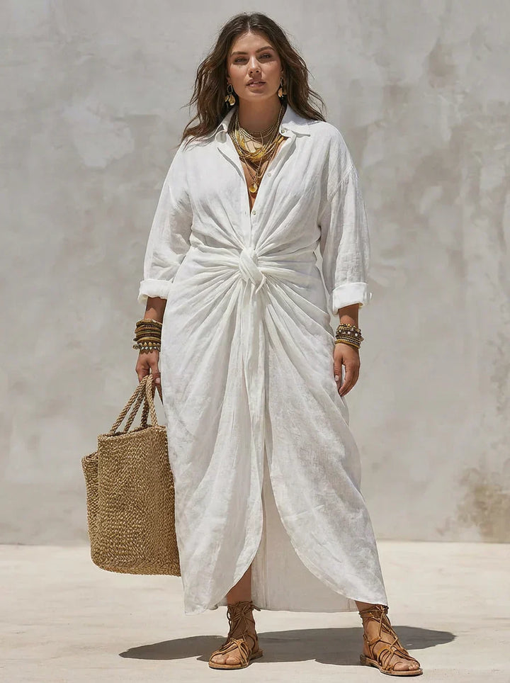 Elara™ | Knot Maxi Dress